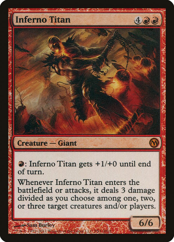 Inferno Titan (Duels of the Planeswalkers Promos) [Duels of the Planeswalkers Promos 2011] | Rock City Comics