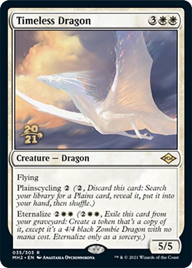 Timeless Dragon [Modern Horizons 2 Prerelease Promos] | Rock City Comics