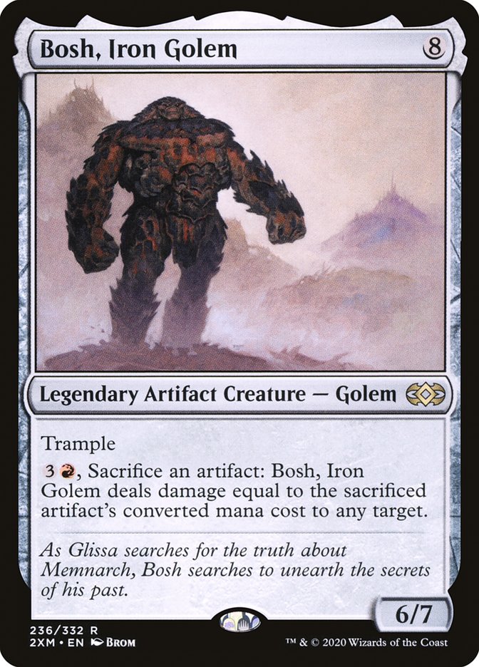 Bosh, Iron Golem [Double Masters] | Rock City Comics