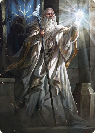 Gandalf the White Art Card [The Lord of the Rings: Tales of Middle-earth Art Series] | Rock City Comics