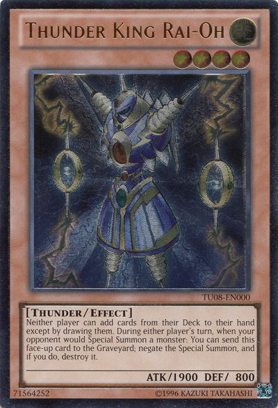 Thunder King Rai-Oh [TU08-EN000] Ultimate Rare | Rock City Comics