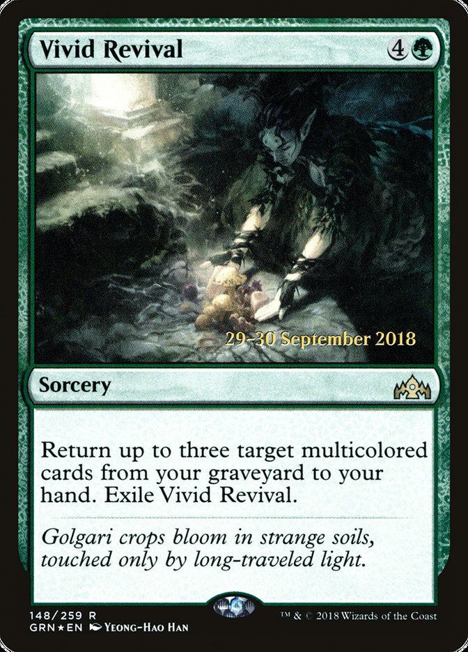 Vivid Revival  [Guilds of Ravnica Prerelease Promos] | Rock City Comics