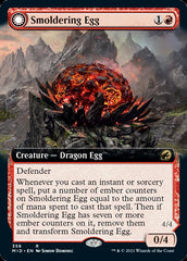 Smoldering Egg // Ashmouth Dragon (Extended) [Innistrad: Midnight Hunt] | Rock City Comics