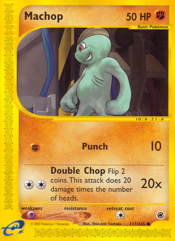 Machop (117/165) [Expedition: Base Set] | Rock City Comics