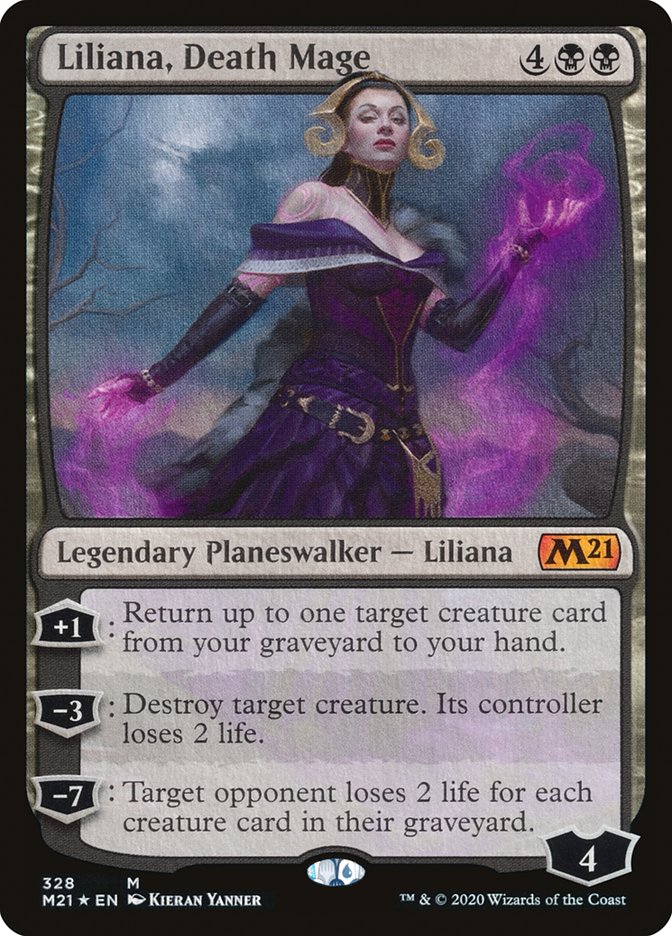 Liliana, Death Mage [Core Set 2021] | Rock City Comics