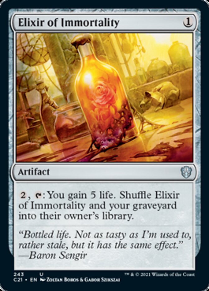 Elixir of Immortality [Commander 2021] | Rock City Comics