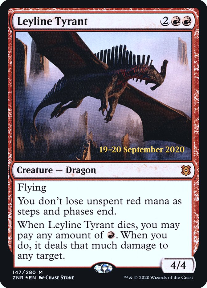 Leyline Tyrant [Zendikar Rising Prerelease Promos] | Rock City Comics