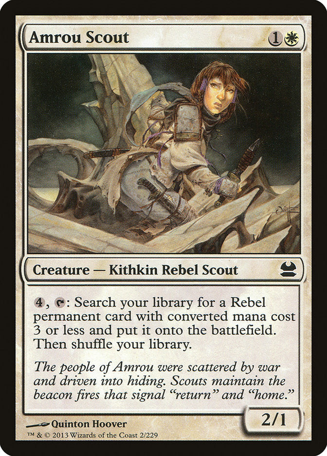 Amrou Scout [Modern Masters] | Rock City Comics