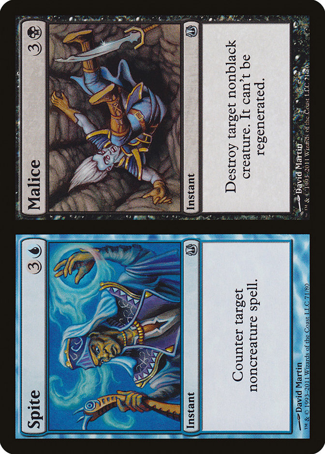 Spite // Malice [Duel Decks: Ajani vs. Nicol Bolas] | Rock City Comics