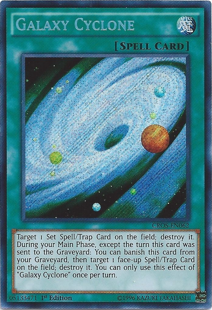 Galaxy Cyclone [CROS-EN062] Secret Rare | Rock City Comics