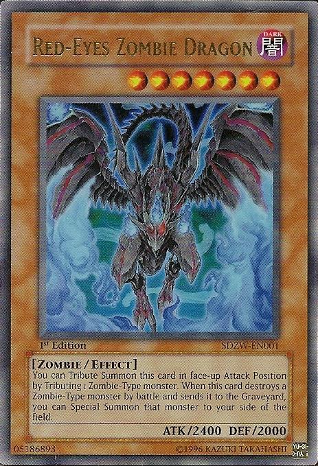 Red-Eyes Zombie Dragon [SDZW-EN001] Ultra Rare | Rock City Comics