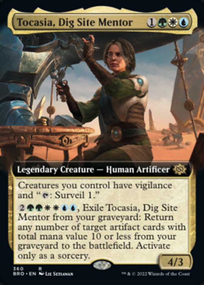 Tocasia, Dig Site Mentor (Extended Art) [The Brothers' War] | Rock City Comics