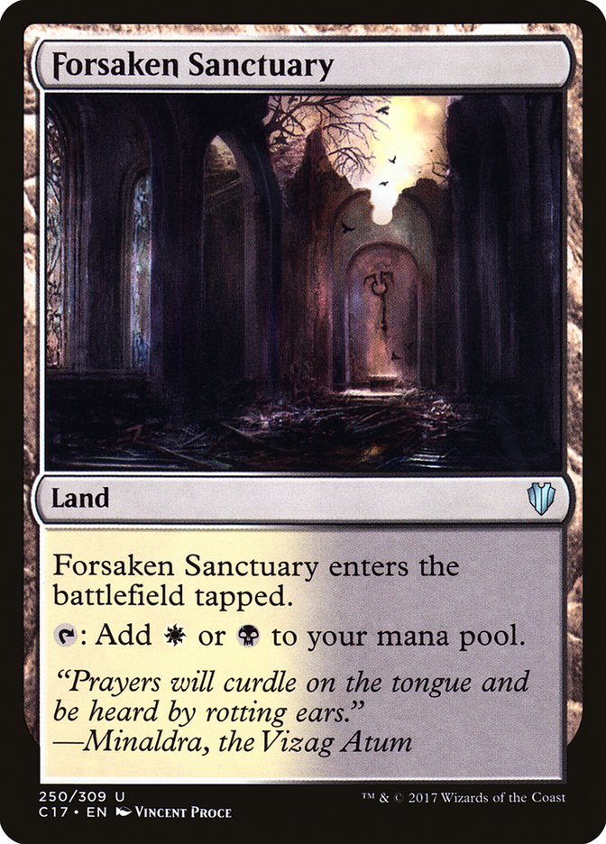 Forsaken Sanctuary [Commander 2017] | Rock City Comics