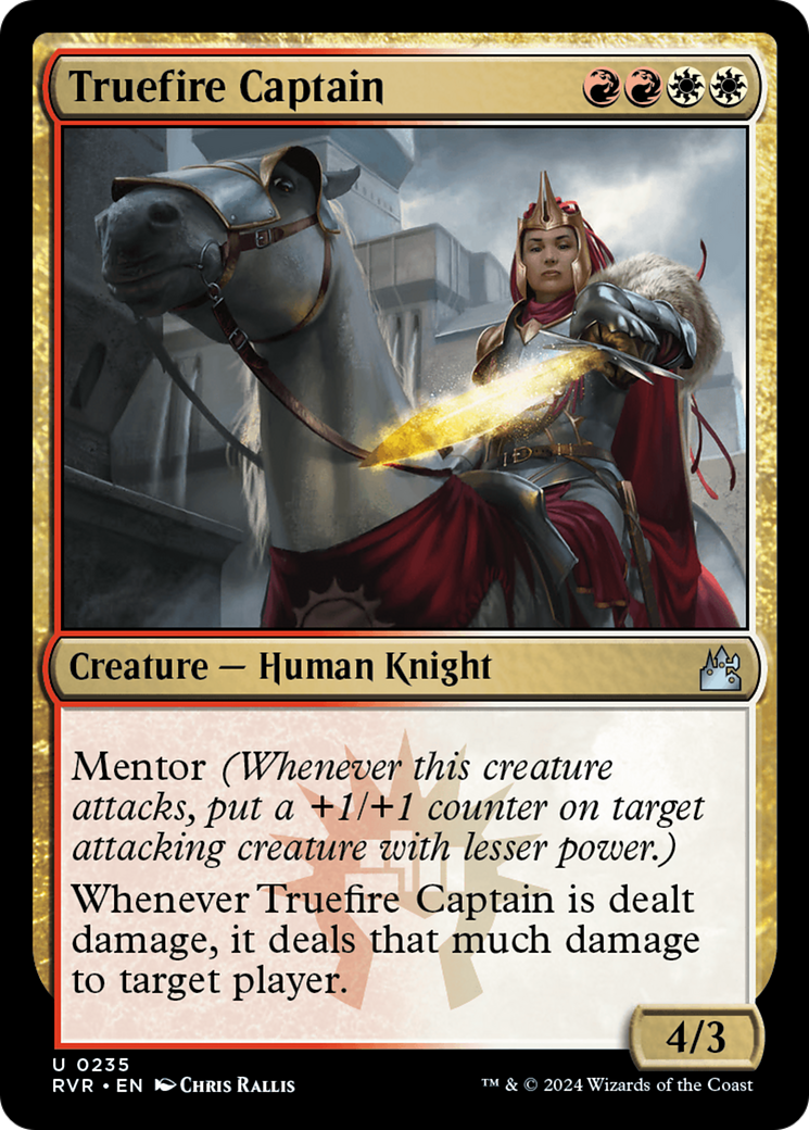 Truefire Captain [Ravnica Remastered] | Rock City Comics