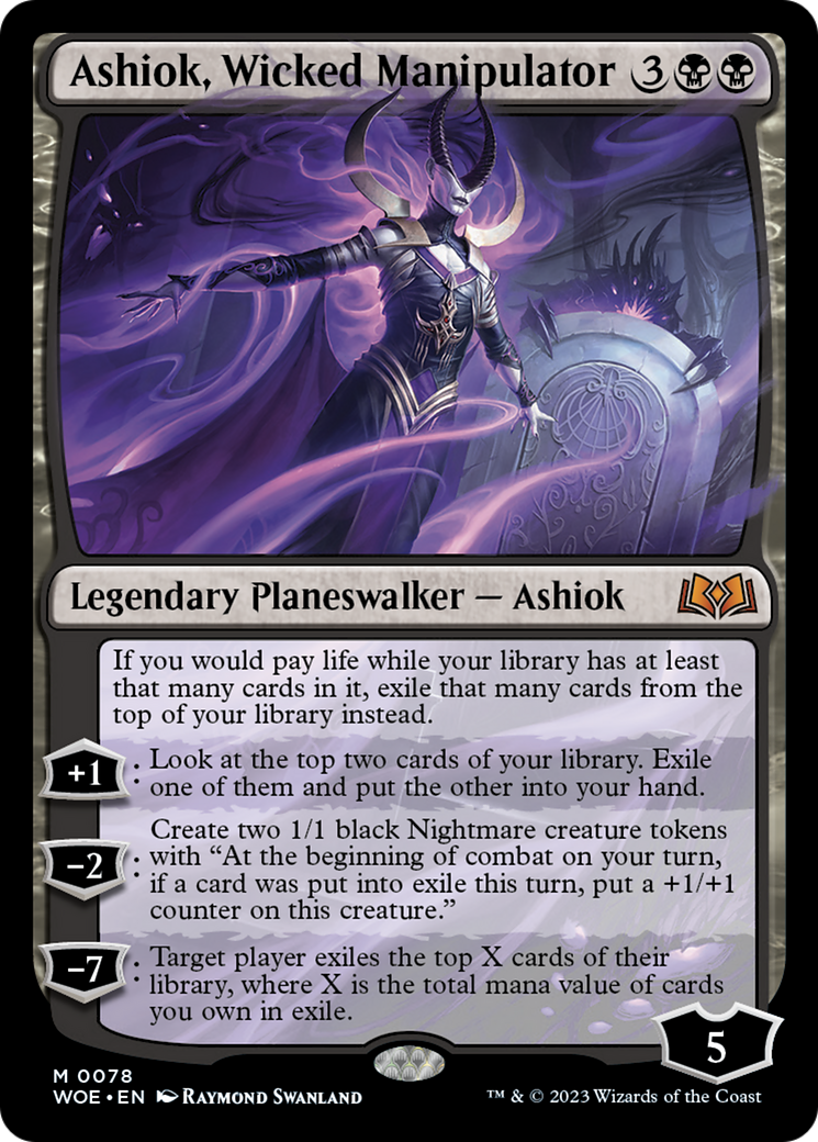 Ashiok, Wicked Manipulator [Wilds of Eldraine] | Rock City Comics