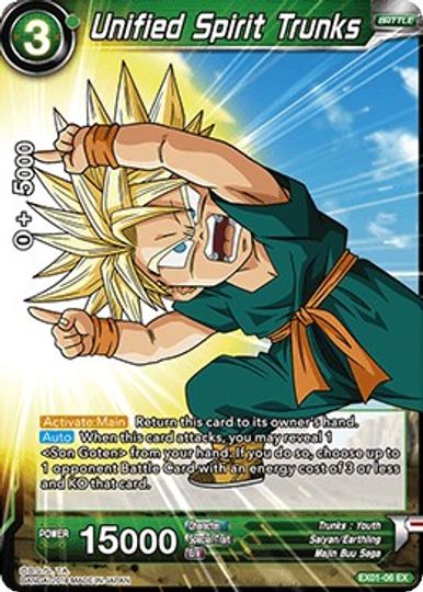 Unified Spirit Trunks (EX01-06) [Mighty Heroes] | Rock City Comics