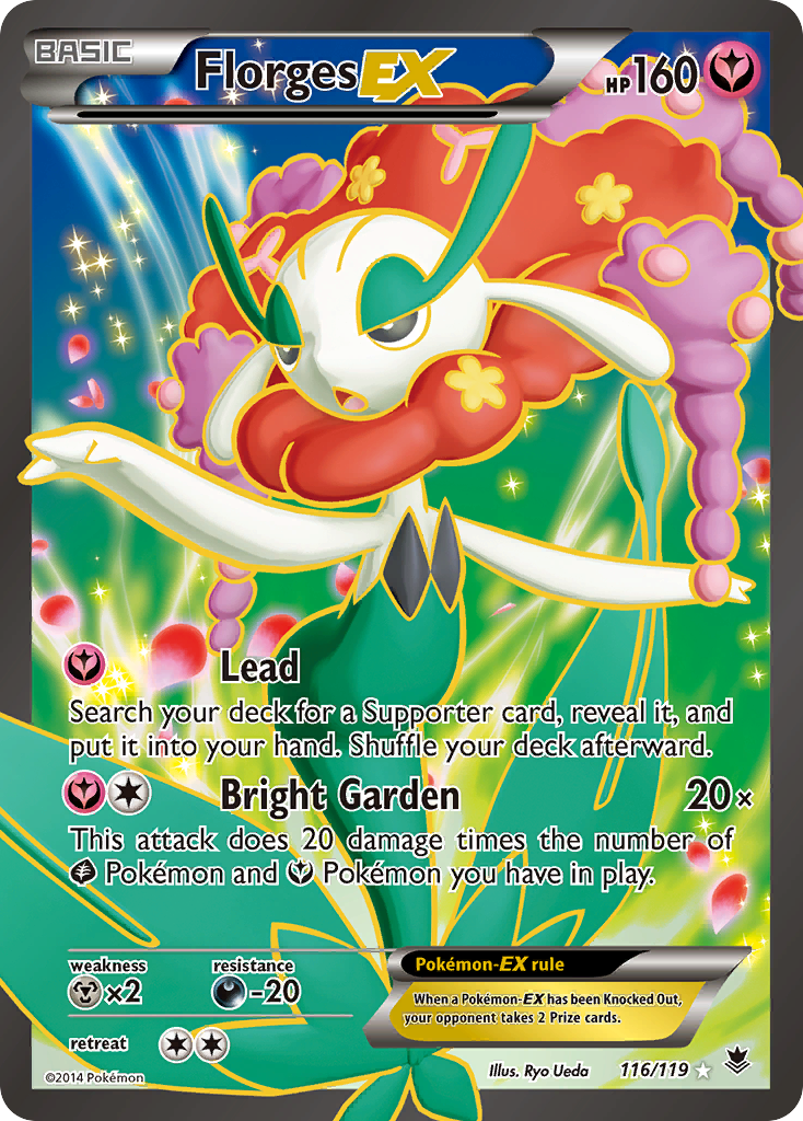 Florges EX (116/119) [XY: Phantom Forces] | Rock City Comics