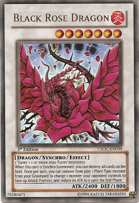 Black Rose Dragon [CSOC-EN039] Ultra Rare | Rock City Comics