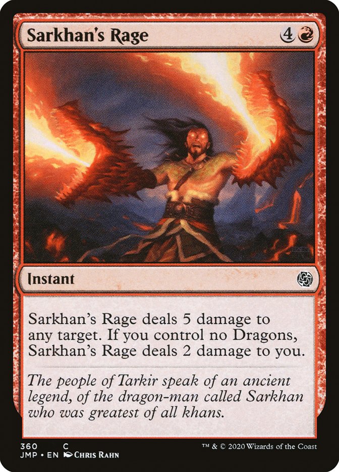 Sarkhan's Rage [Jumpstart] | Rock City Comics