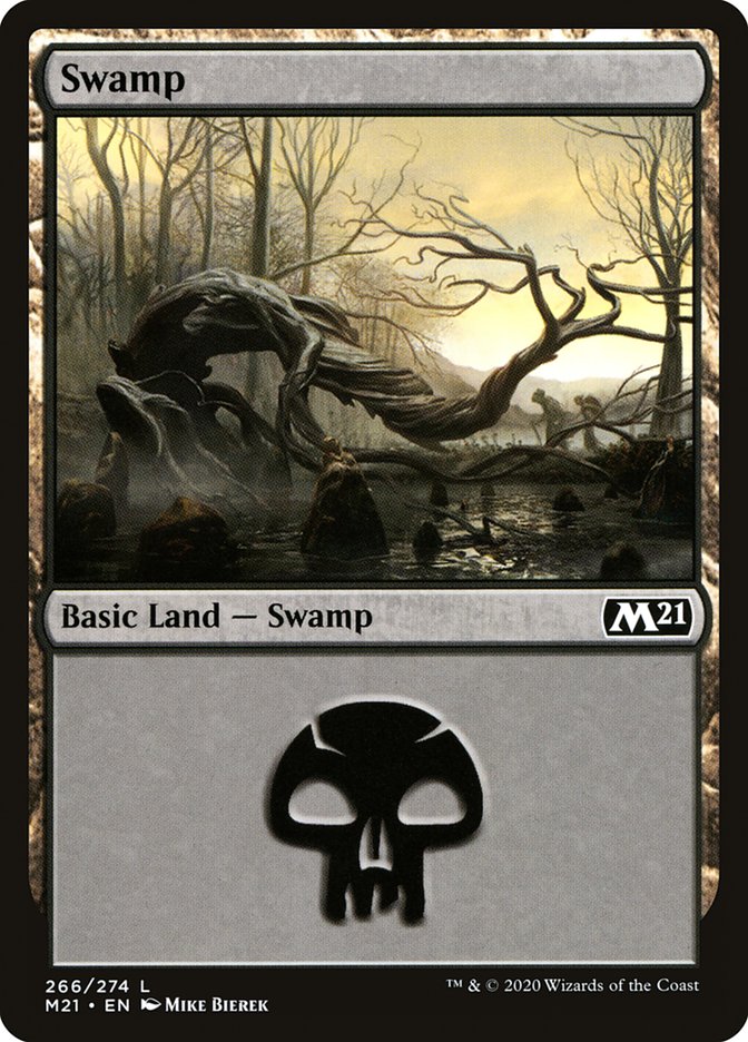 Swamp (266) [Core Set 2021] | Rock City Comics