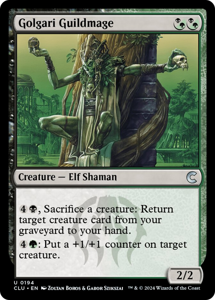 Golgari Guildmage [Ravnica: Clue Edition] | Rock City Comics