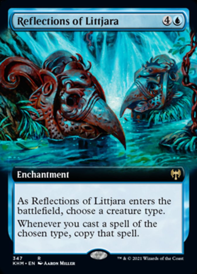 Reflections of Littjara (Extended Art) [Kaldheim] | Rock City Comics