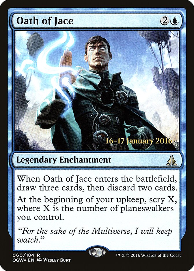 Oath of Jace [Oath of the Gatewatch Prerelease Promos] | Rock City Comics