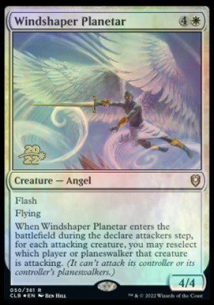 Windshaper Planetar [Commander Legends: Battle for Baldur's Gate Prerelease Promos] | Rock City Comics