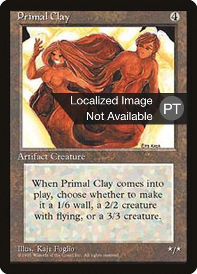 Primal Clay [Fourth Edition (Foreign Black Border)] | Rock City Comics