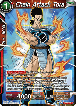 Chain Attack Tora (Common) [BT13-006] | Rock City Comics