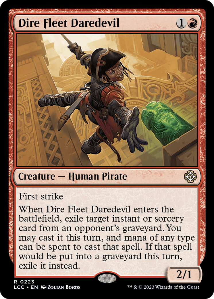 Dire Fleet Daredevil [The Lost Caverns of Ixalan Commander] | Rock City Comics