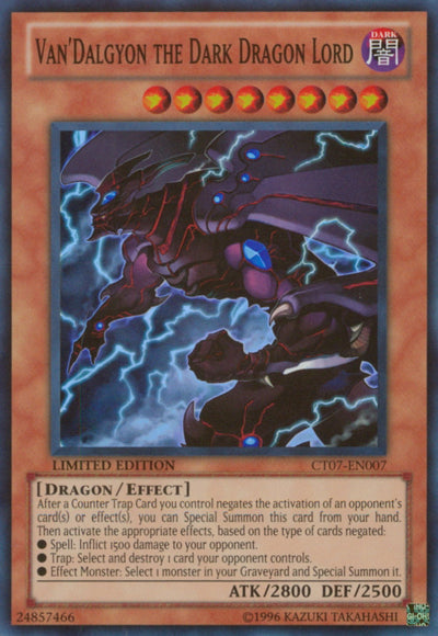 Van'Dalgyon The Dark Dragon Lord [CT07-EN007] Super Rare | Rock City Comics