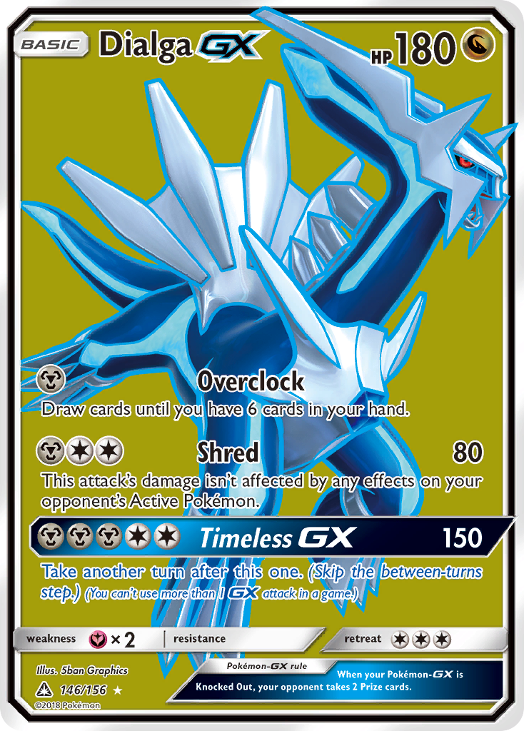 Dialga GX (146/156) [Sun & Moon: Ultra Prism] | Rock City Comics