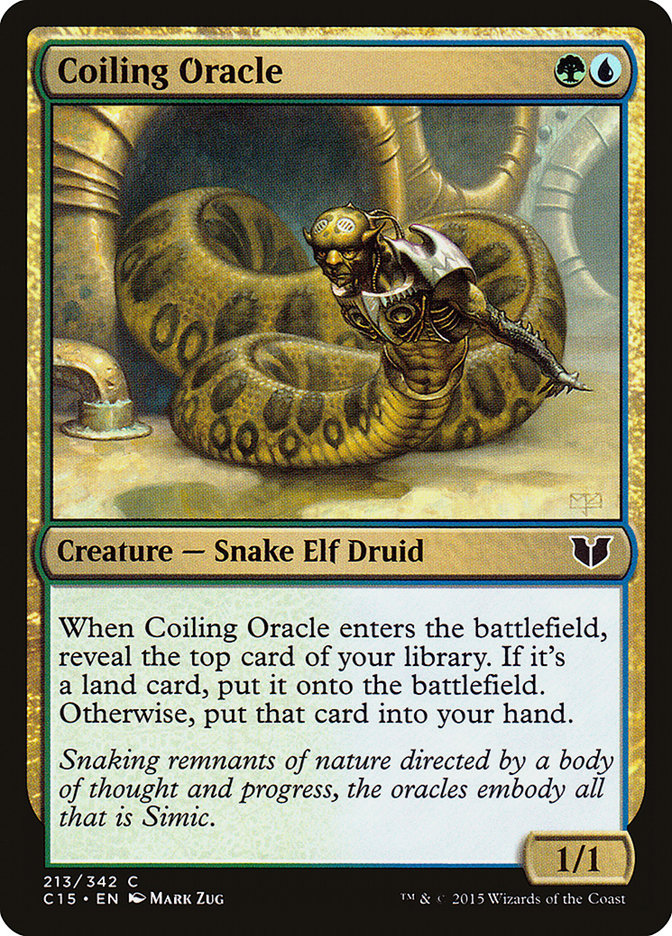 Coiling Oracle [Commander 2015] | Rock City Comics