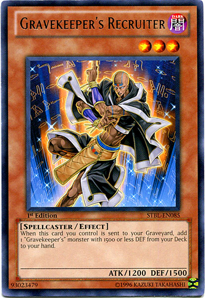 Gravekeeper's Recruiter [STBL-EN085] Rare | Rock City Comics