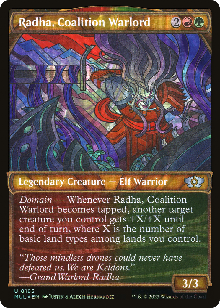 Radha, Coalition Warlord (Halo Foil) [Multiverse Legends] | Rock City Comics