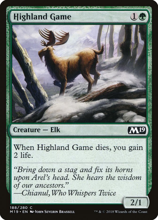 Highland Game [Core Set 2019] | Rock City Comics