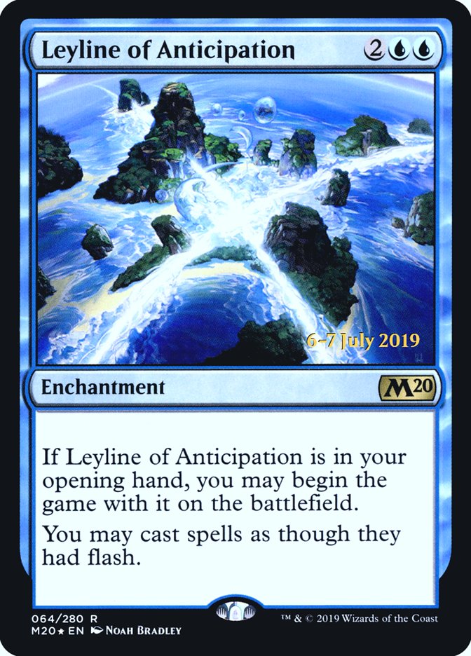 Leyline of Anticipation  [Core Set 2020 Prerelease Promos] | Rock City Comics