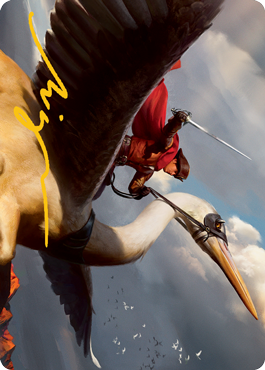 Rem Karolus, Stalwart Slayer Art Card (Gold-Stamped Signature) [Innistrad: Midnight Hunt Art Series] | Rock City Comics