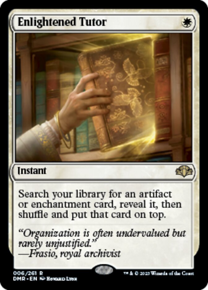 Enlightened Tutor [Dominaria Remastered] | Rock City Comics