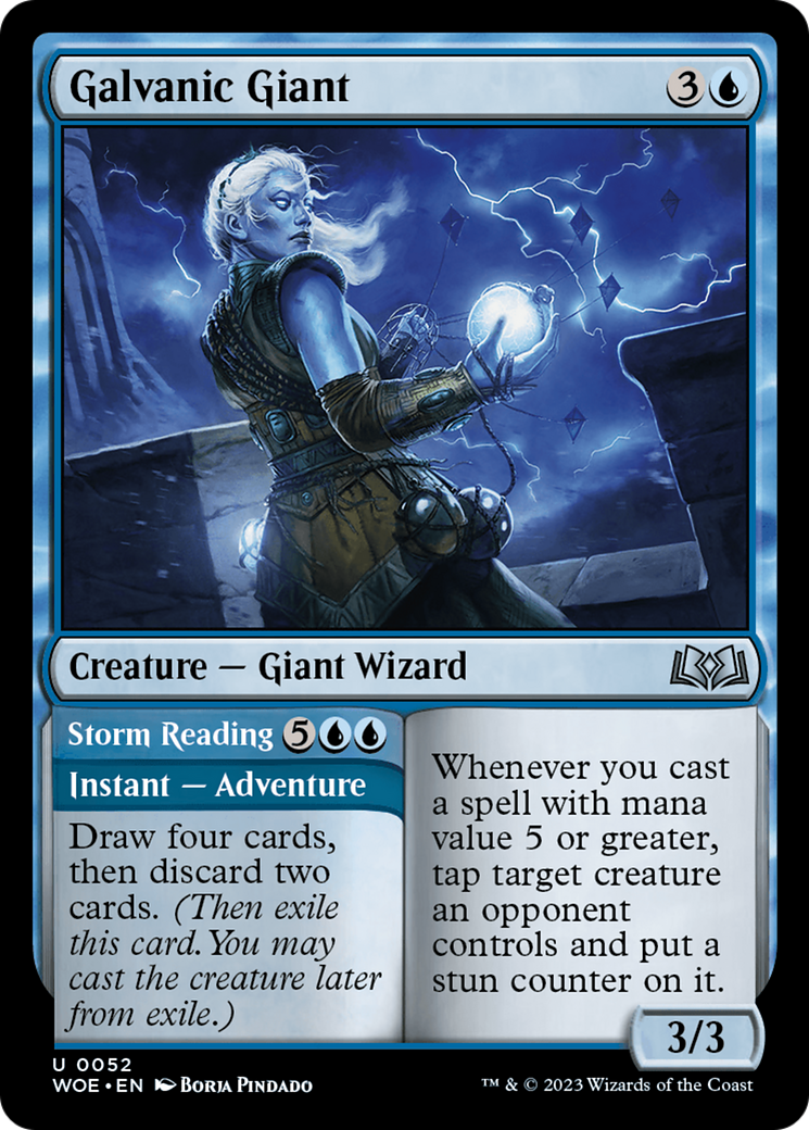 Galvanic Giant // Storm Reading [Wilds of Eldraine] | Rock City Comics