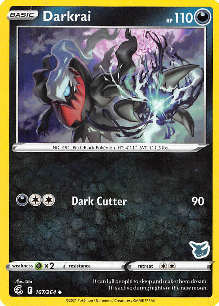 Darkrai (167/264) (Eevee Deck) [Battle Academy 2022] | Rock City Comics