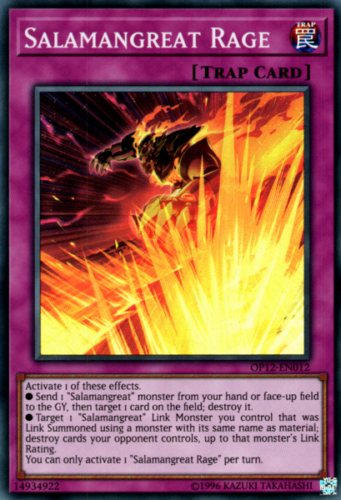 Salamangreat Rage [OP12-EN012] Super Rare | Rock City Comics