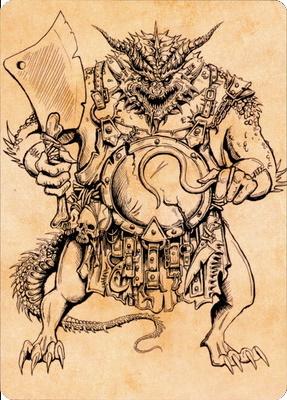 Thrakkus the Butcher Art Card [Commander Legends: Battle for Baldur's Gate Art Series] | Rock City Comics