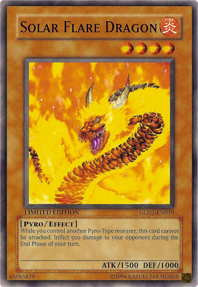 Solar Flare Dragon [GLD1-EN019] Common | Rock City Comics