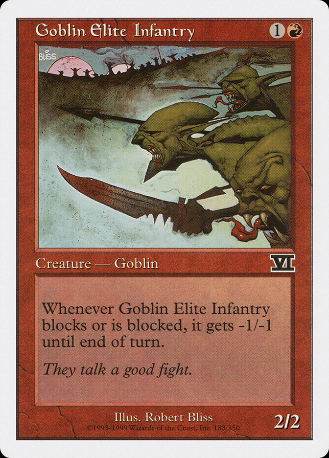 Goblin Elite Infantry [Classic Sixth Edition] | Rock City Comics