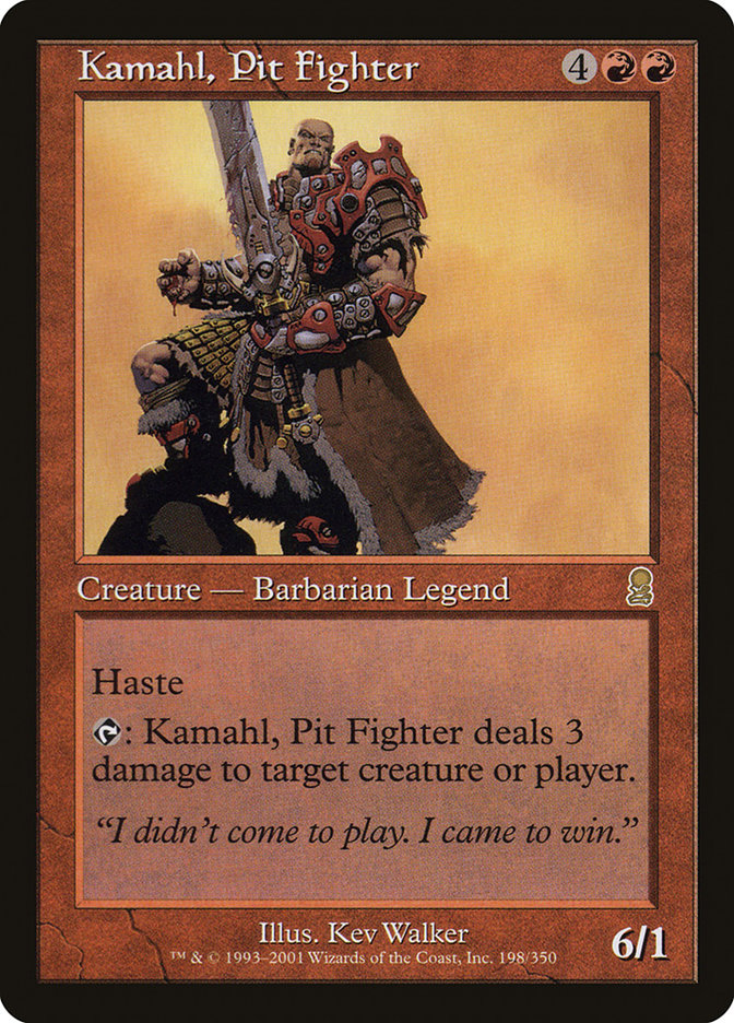 Kamahl, Pit Fighter [Odyssey] | Rock City Comics