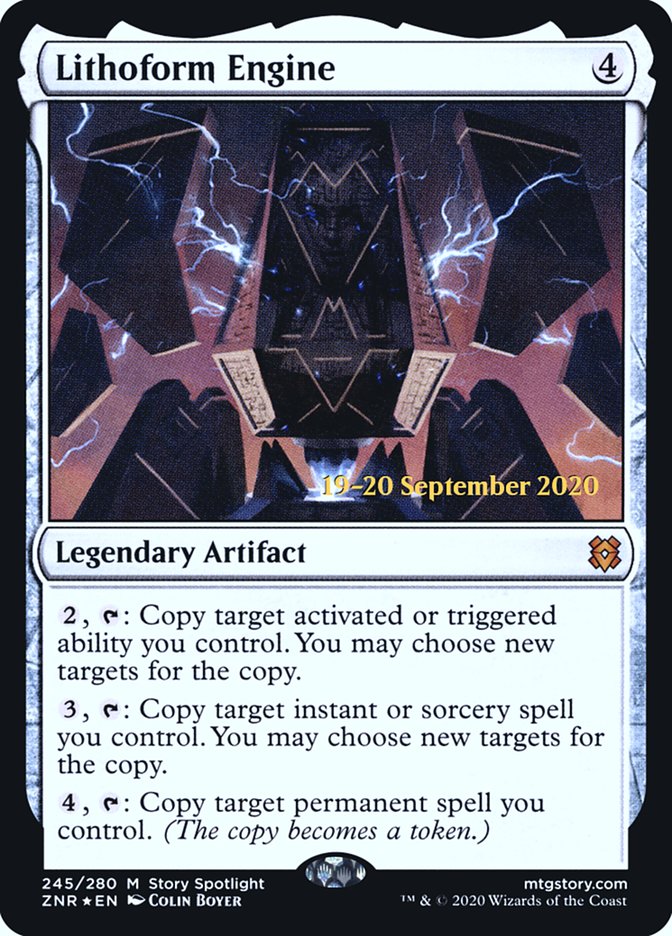 Lithoform Engine [Zendikar Rising Prerelease Promos] | Rock City Comics