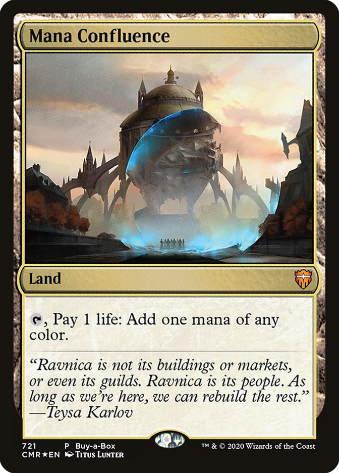 Mana Confluence (Buy-A-Box) [Commander Legends Promos] | Rock City Comics