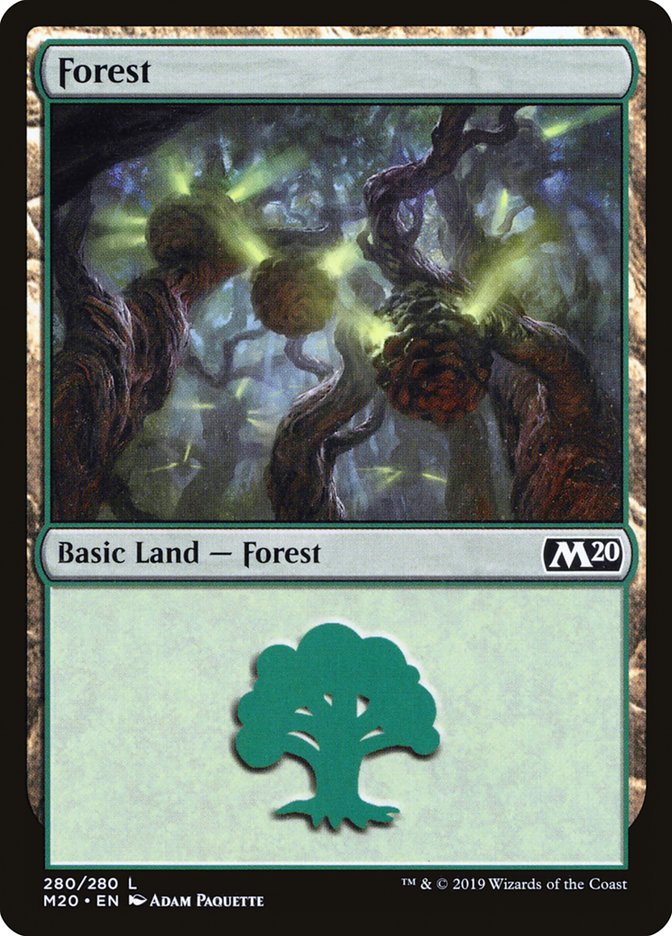 Forest (280) [Core Set 2020] | Rock City Comics